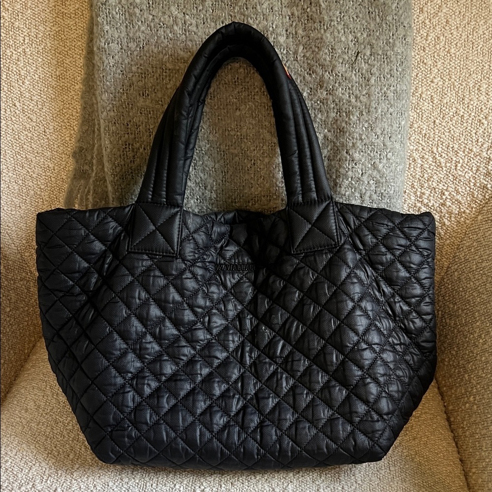 MZ Wallace Black Quilted Tote